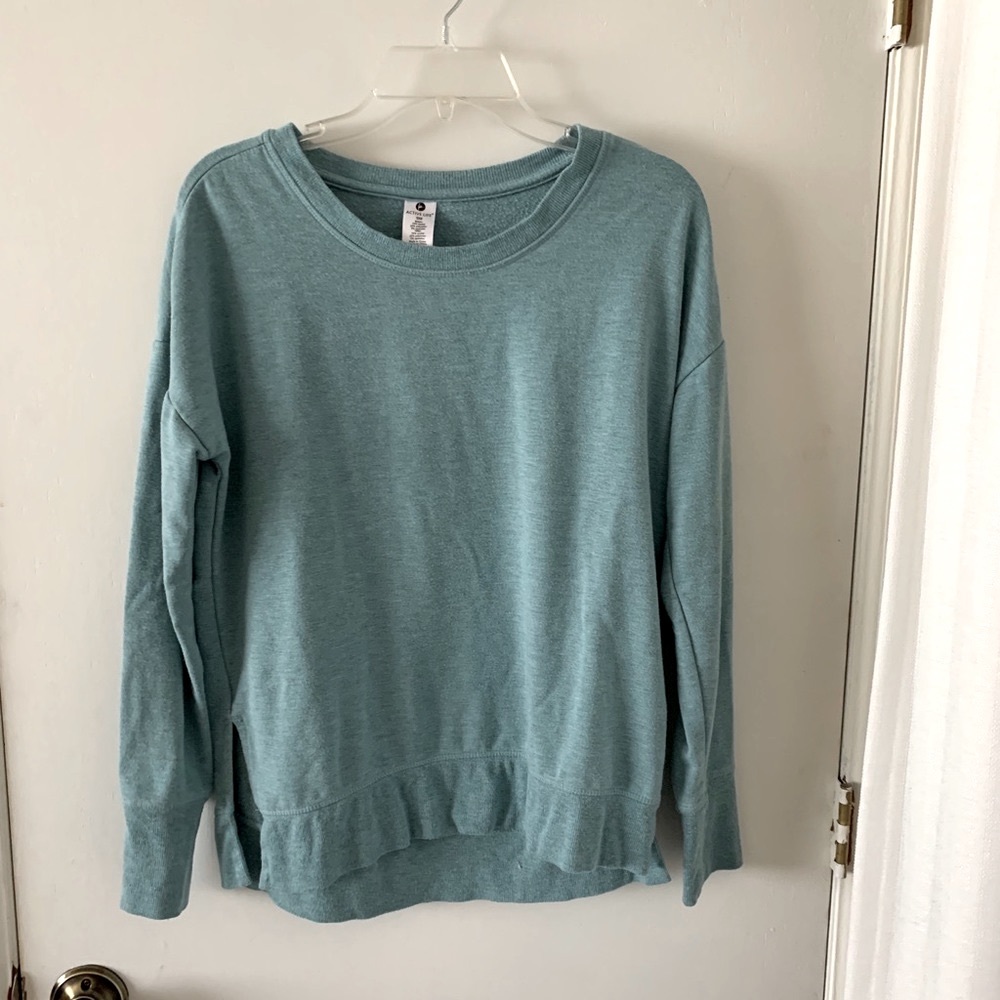Teal Active Life Sweatshirt